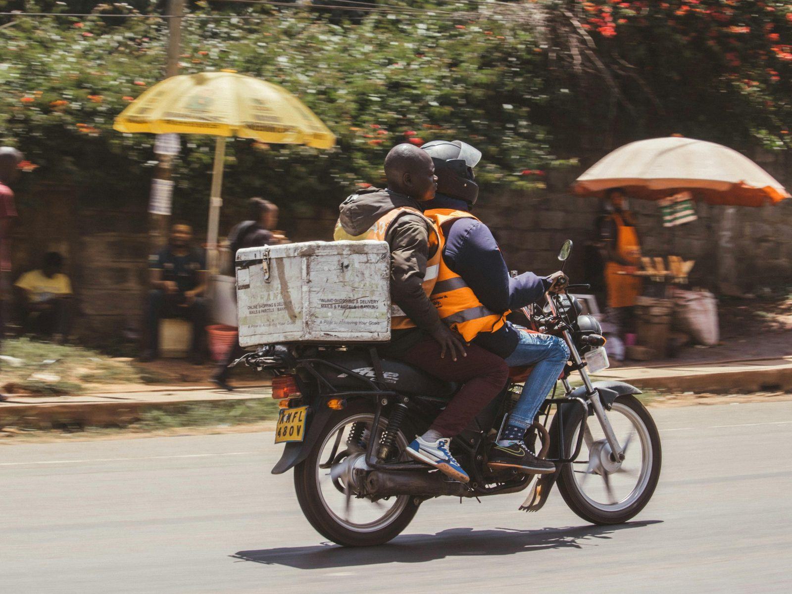 Nairobi delivery rider for business orders